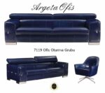 Zarif hatlarıyla dikkat çeken estetik 7119 Ofis Kanepeleri.