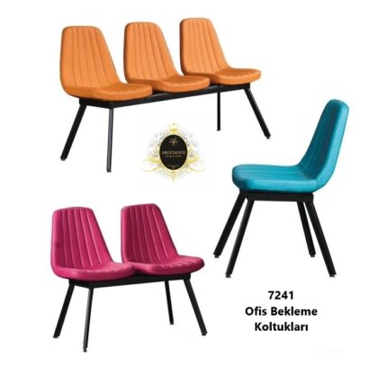 Ofis alanında dinlenme alanı olarak kullanılan estetik 7241 Ofis Kanepeleri.