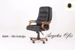 Dayanıklı metal ayaklarıyla tasarlanmış ergonomik 8004 Ofis Koltukları